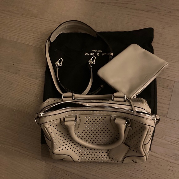 Rag & Bone preforated handbag with strap. - Picture 2 of 3